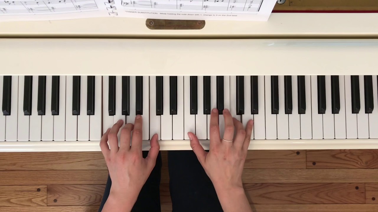 Greensleeves p.130 (Alfred All-In-One Course Level 1) [Easy Piano]