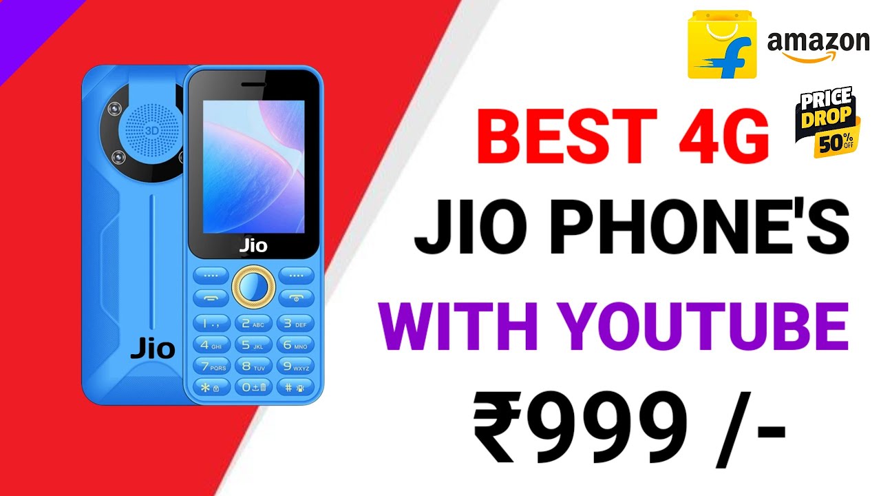 🔥Best 4G Jio Keypad Phones With Youtube in December (2025) मात्र ₹999 🥳.!! Best 4G Keypad Phones 