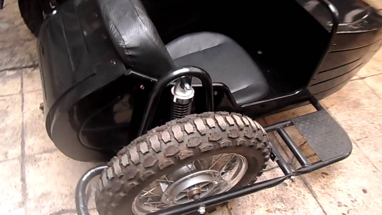 Carros Laterales para moto. Detalles