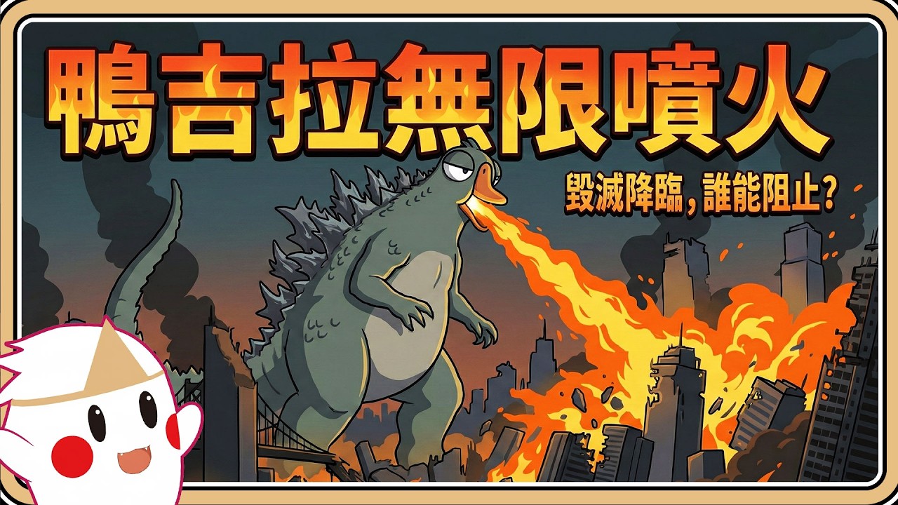 怎麼有鴨吉拉🤣【0129鵝鴨殺】居然無限噴火🔥太好玩了吧😆老鷹豹變【#鬼鬼】GooseGooseDuck