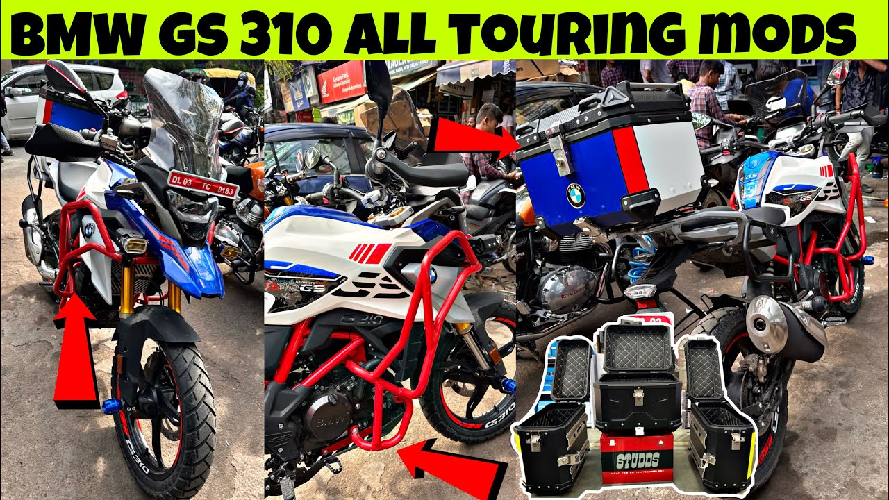BMW GS 310 Modified for Touring || gs 310 modification & Accessories