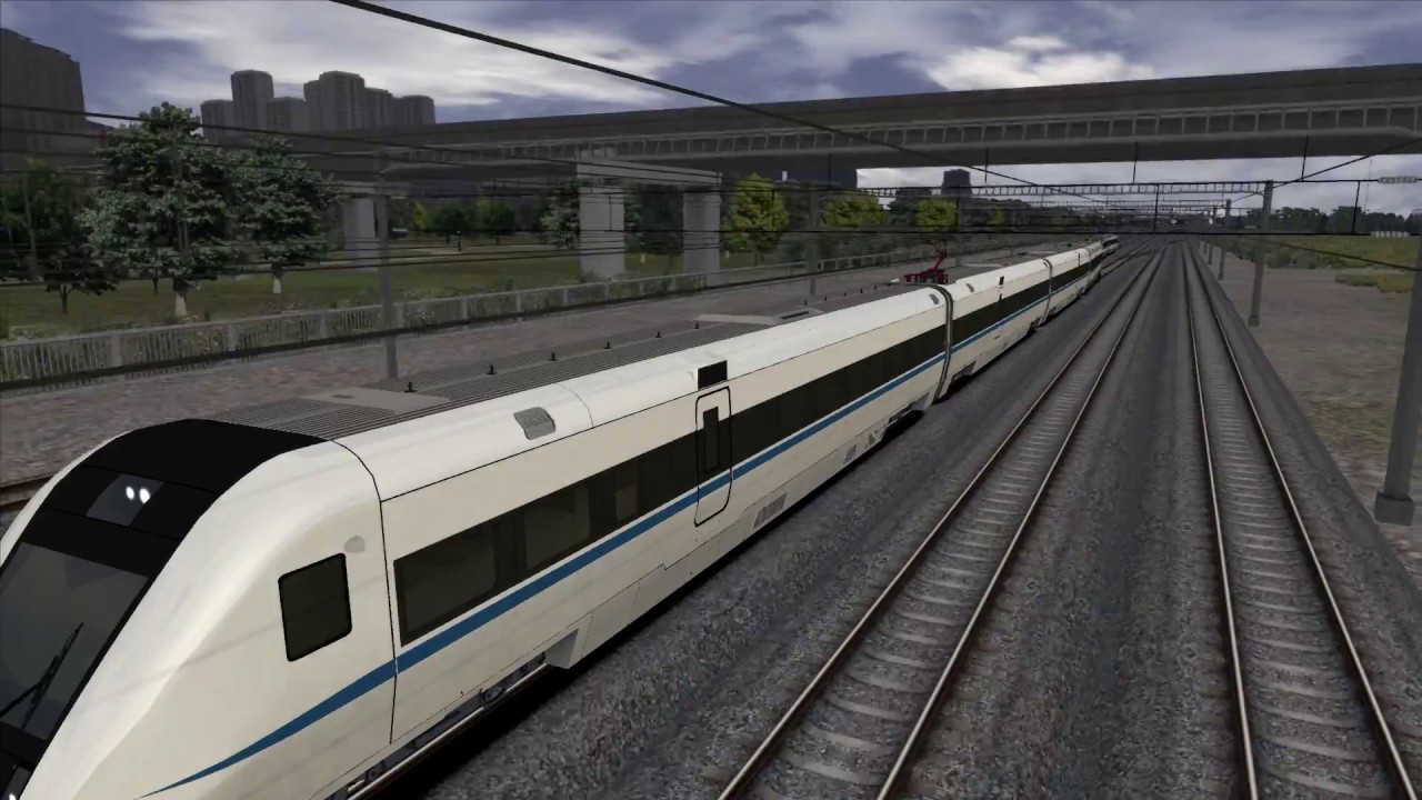 Train Simulator 2017: Chengdu - Suining High Speed Route addon (introduction to CRH1A EMU)