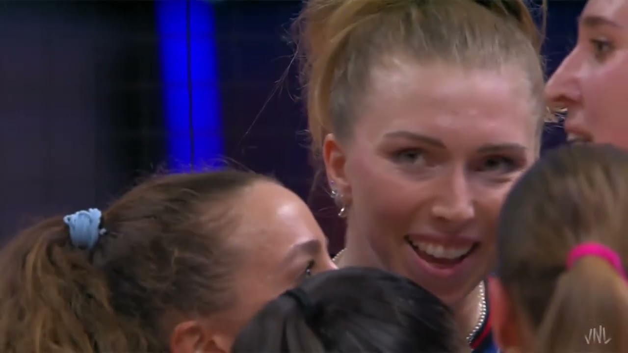 Sarah Fahr VNL2025 | Volleyball Moments