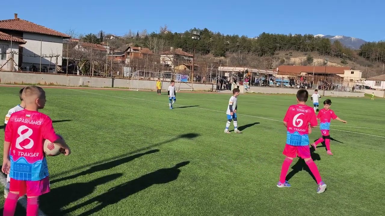 ФК Тракия 2016 - FC Forza Skopje 3:0 (Първо полувреме) 1/2 финал 