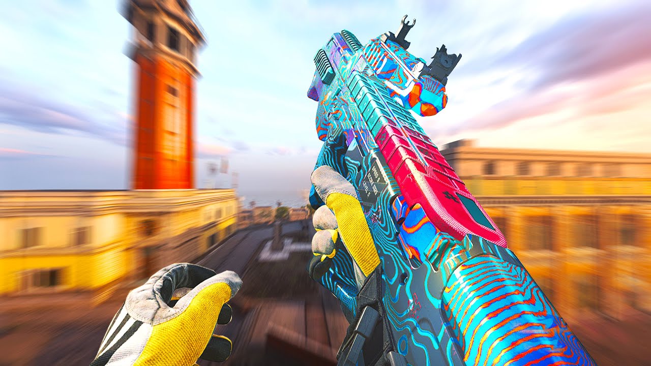 the BUFFED MW P90 is META on Rebirth Island Warzone