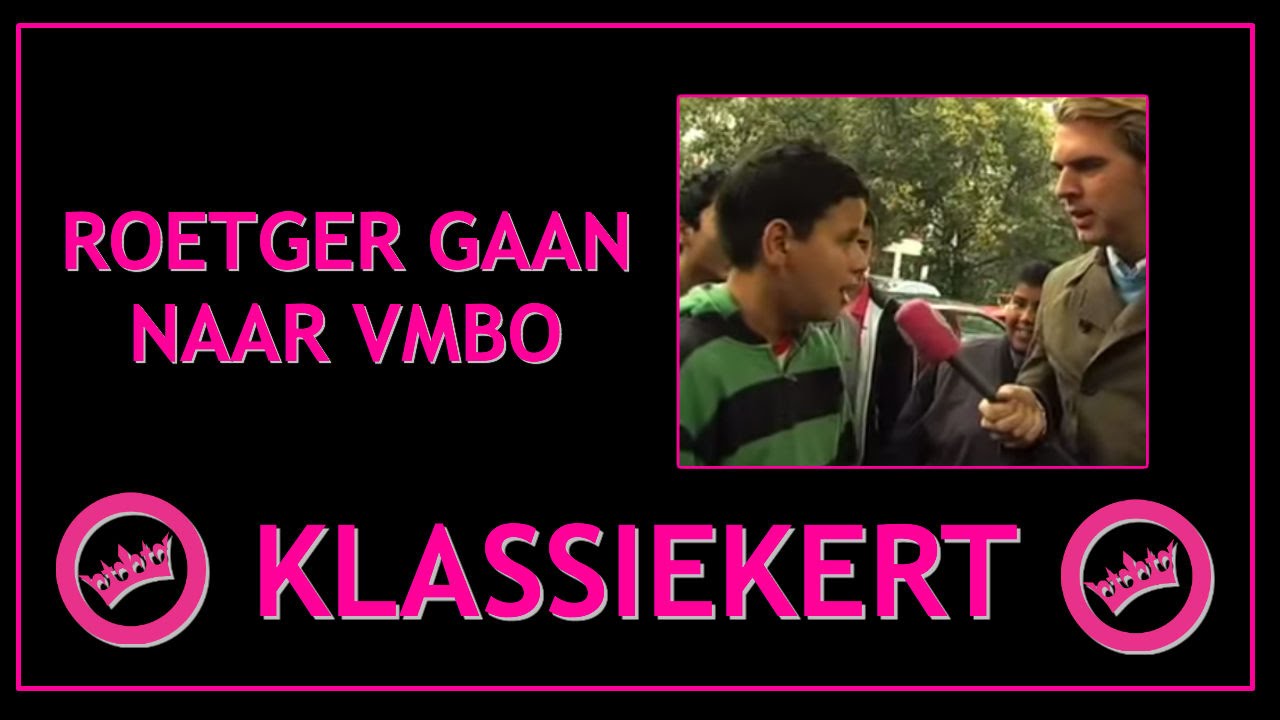 Roetger gaan naar VMBO