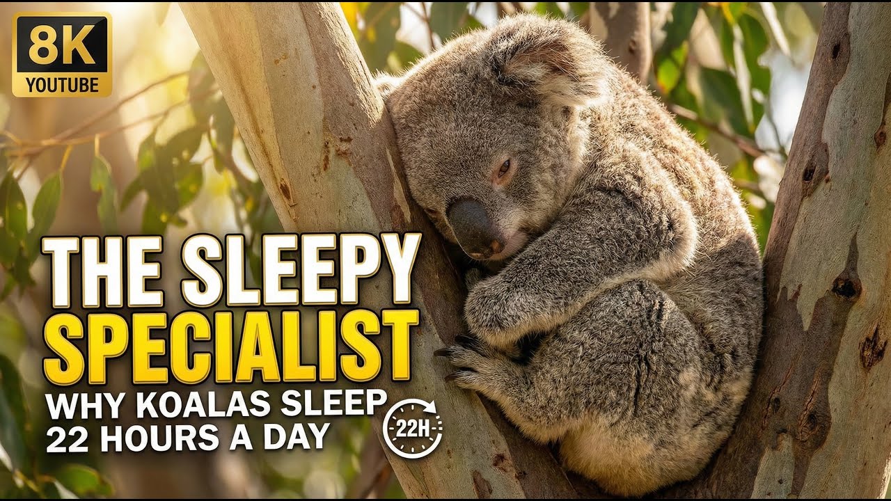 The Sleepy Specialist: Why Koalas Sleep 22 Hours a Day