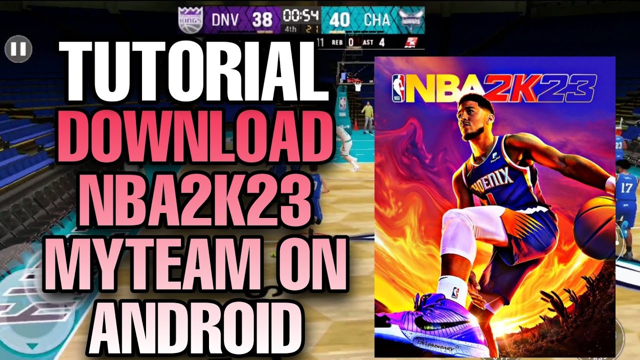 NBA2K23 MY TEAM ON ANDROID TUTORIAL DOWNLOAD | NBA2K23 ON ANDROID IS HERE‼️