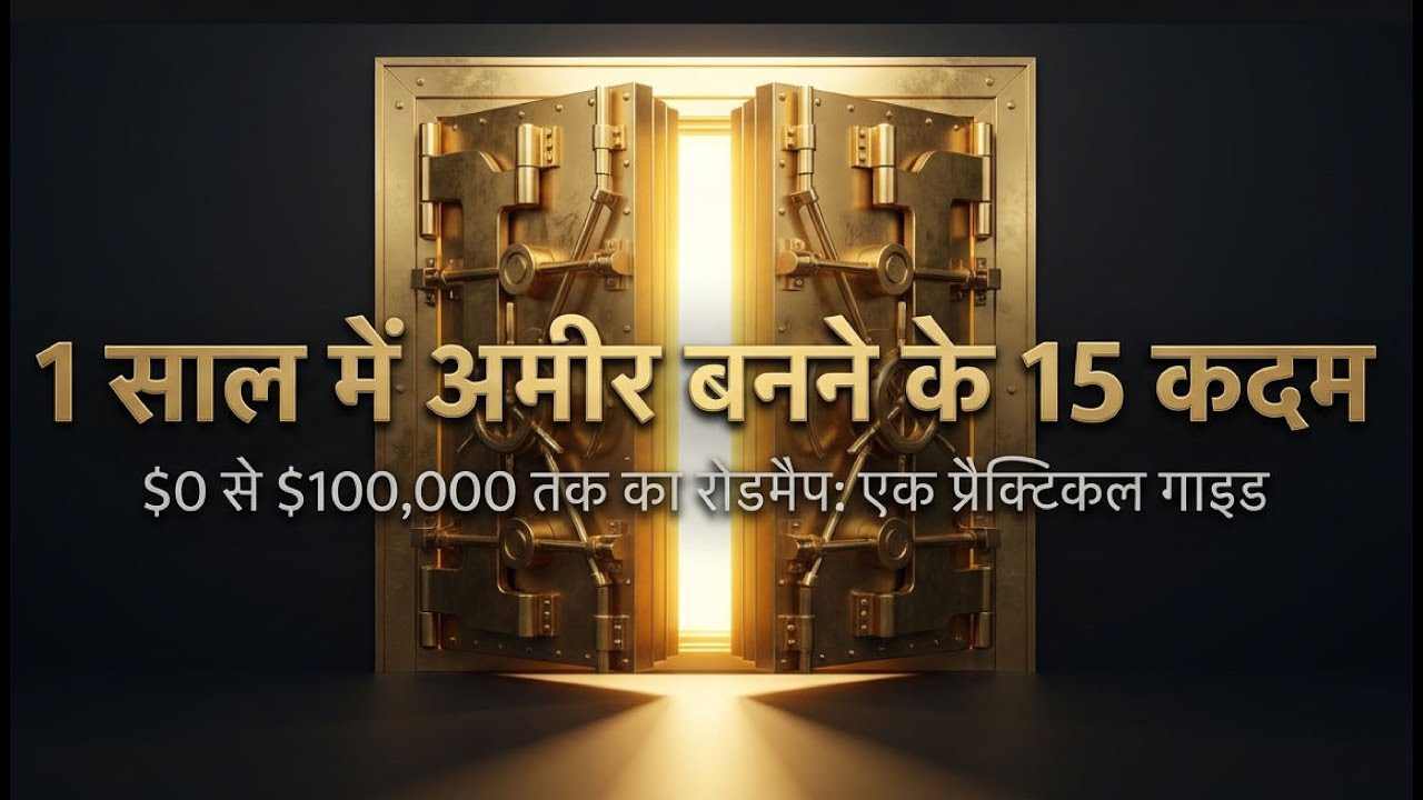 15 Proven Steps to Wealth in 12 Months | How to get Rich in a Year