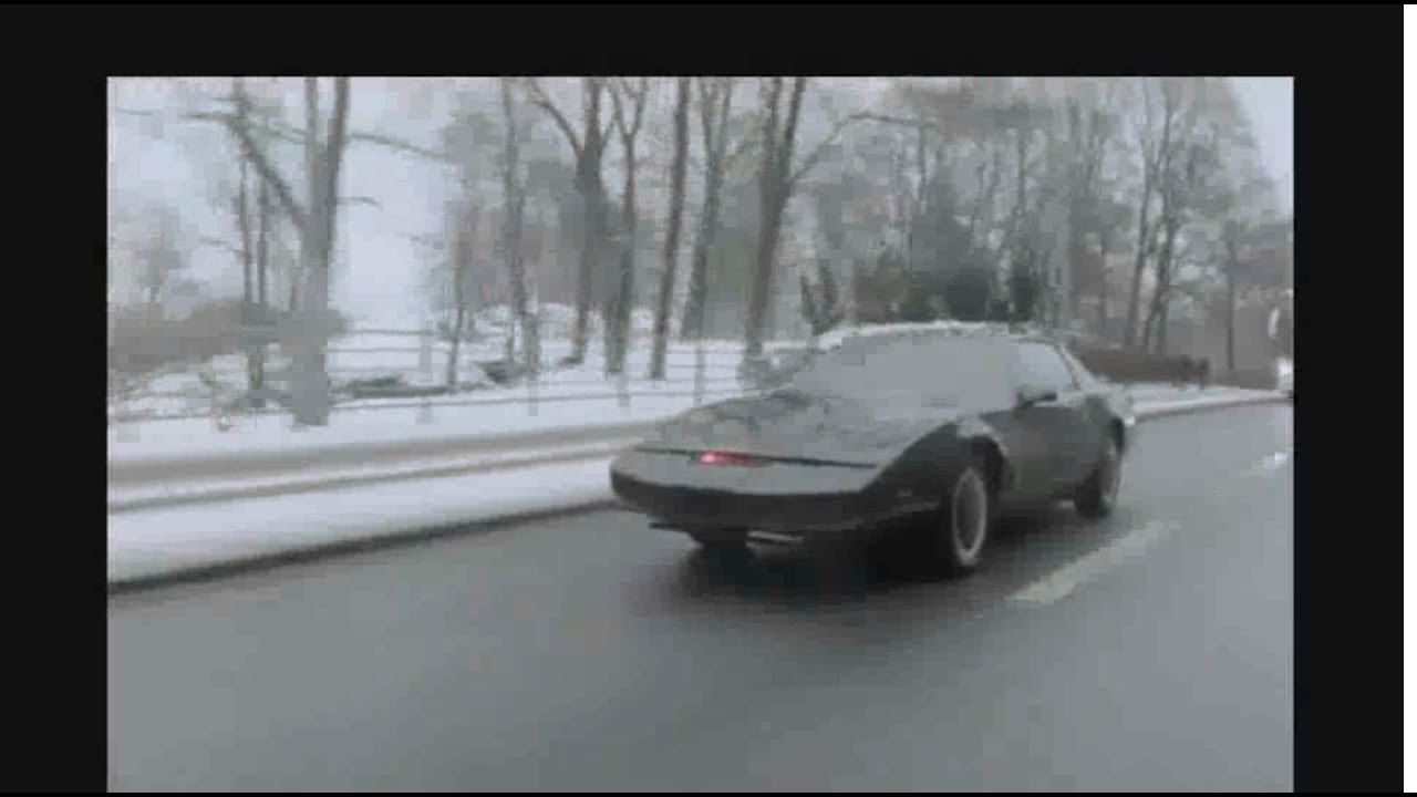 Knight Rider in Finland. David Hasselhoff Drives in Finland with K.I.T.T.