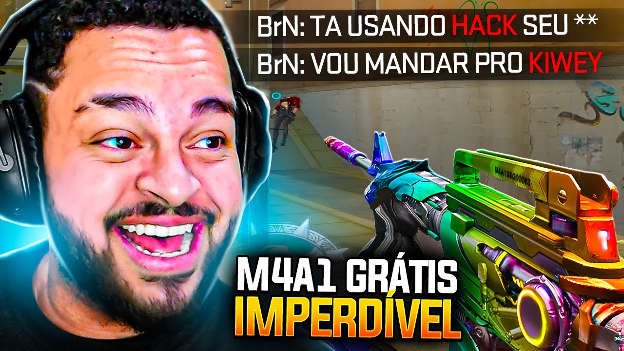 NOVA M4A1 GRÁTIS É TÃO APELONA QUE ME DENUNCIARAM POR HACK! - CROSSFIRE