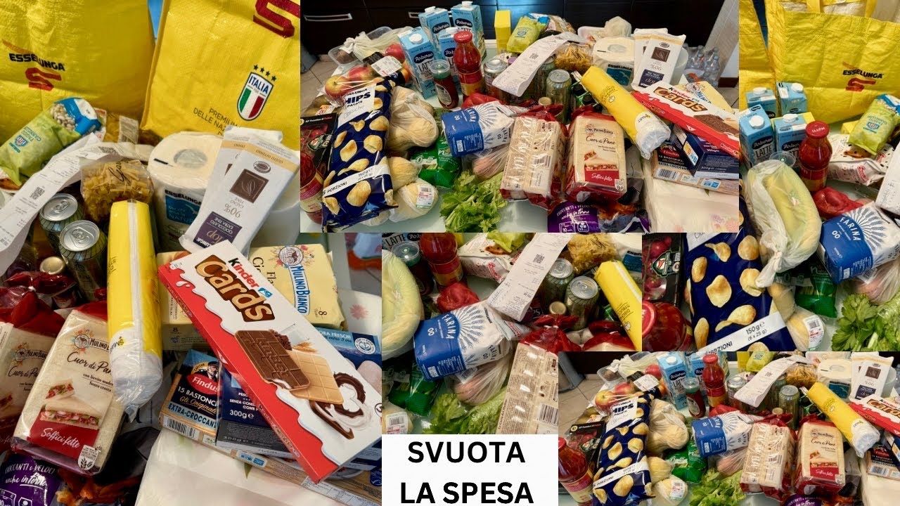 SVUOTA LA SPESA CON ME GROCERY HAUL Cost Of Living In Italy 🇮🇹 #svuotaspesa #groceryhaul