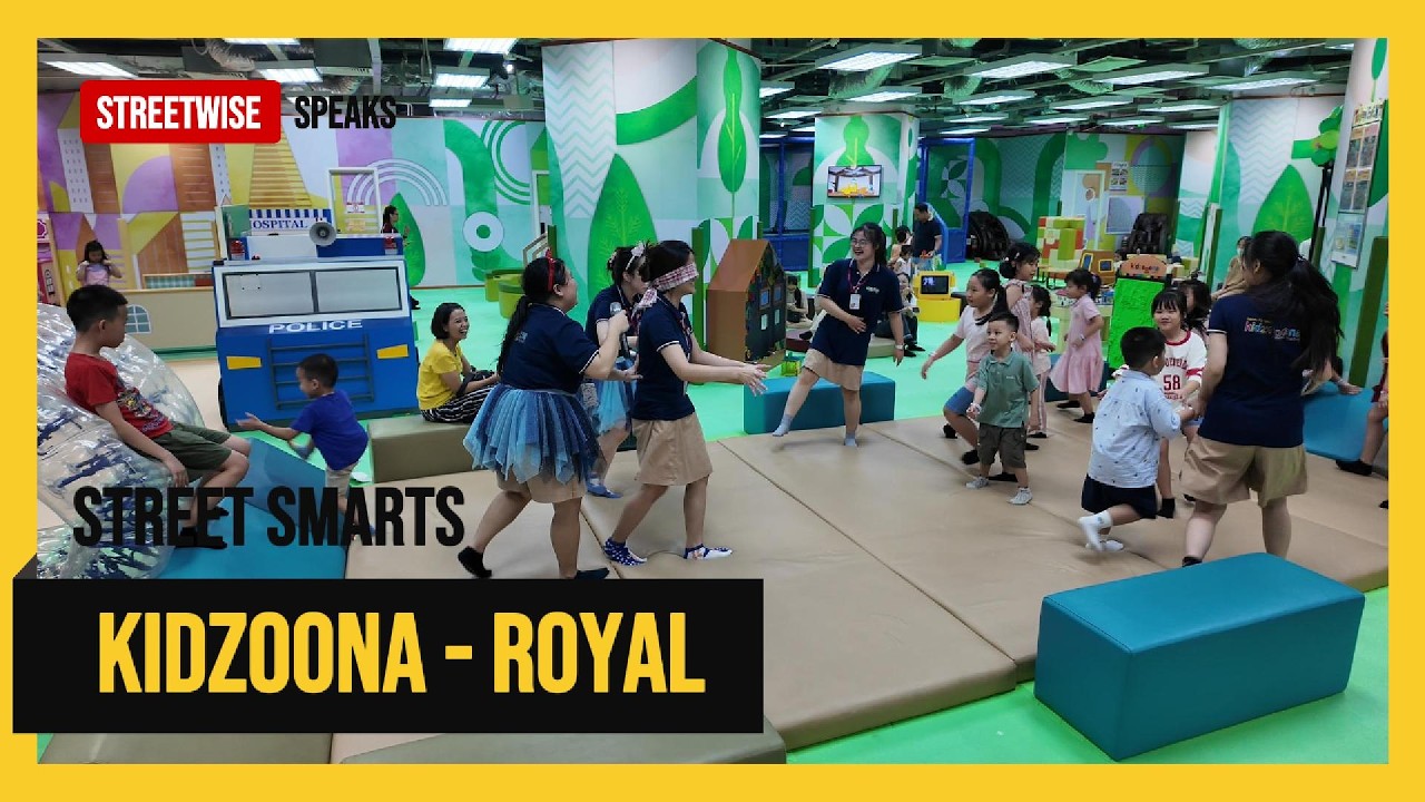KIDZOONA Royal – nơi trẻ con bò, trườn, chạy, nhảy không biết mệt
