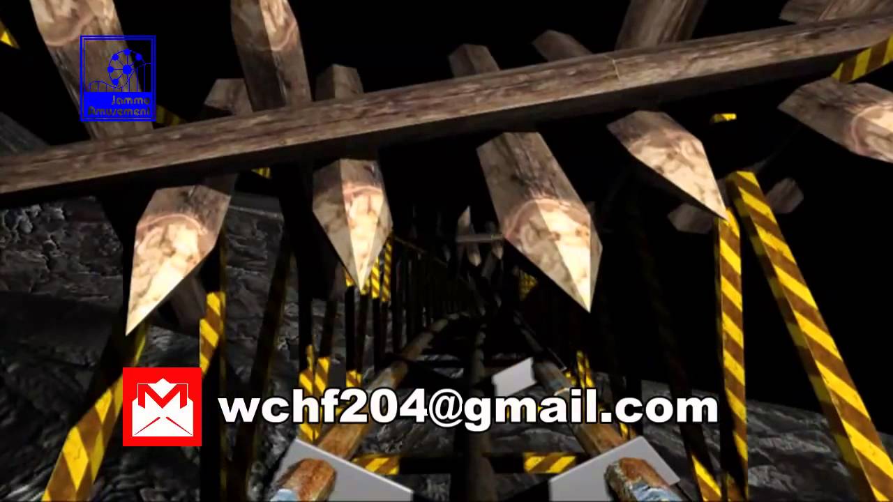 Terrible roller coaster from JAMMA 5D Cinema Movies