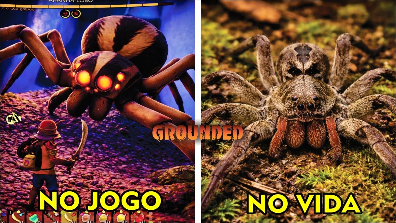 OS INSETOS DO GROUNDED EXISTEM NA VIDA REAL? 🐜🕷️