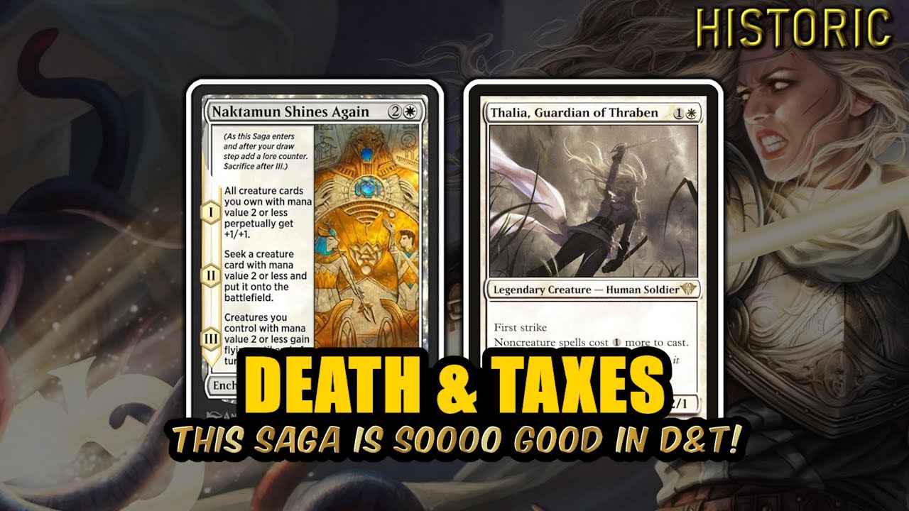 Death and Taxes Is So Back! Thanks to This Insane Saga! | Historic BO3 | MTG Arena