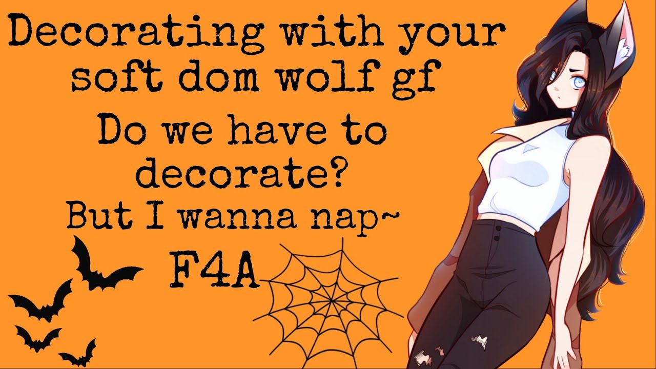 Decorating with your soft dom wolf gf~(F4A)