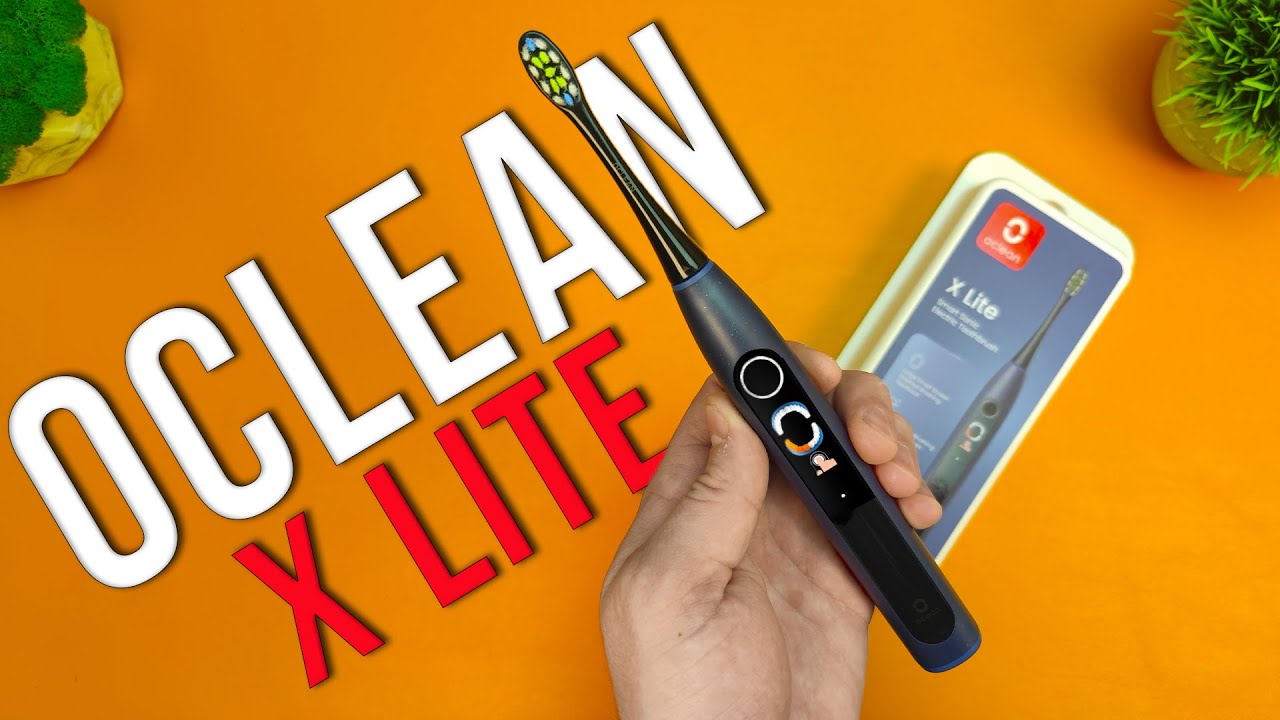 Умная УЛЬТРАЗВУКОВАЯ Зубная Щётка - OCLEAN X Lite с Дисплеем, 6 Осевым Гироскопом и Мотором 72000д/м
