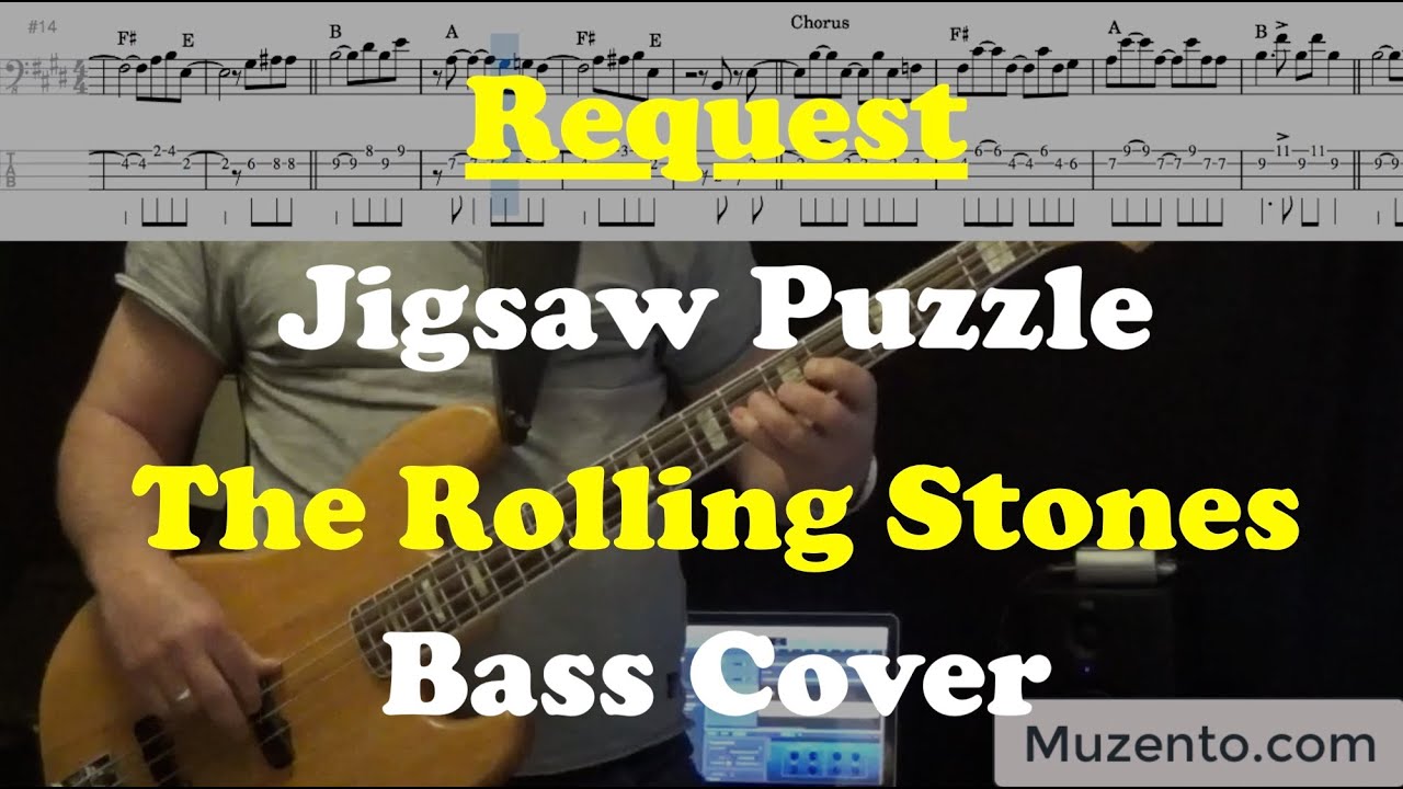 Jigsaw Puzzle - The Rolling Stones - Bass Cover - Request