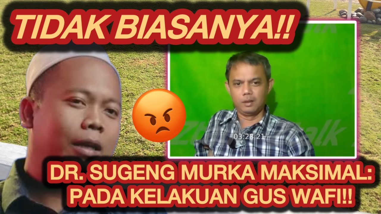 GUS WAFI DIBERI KULIAH GRATIS OLEH DR SUGENG SUGIHARTO‼️