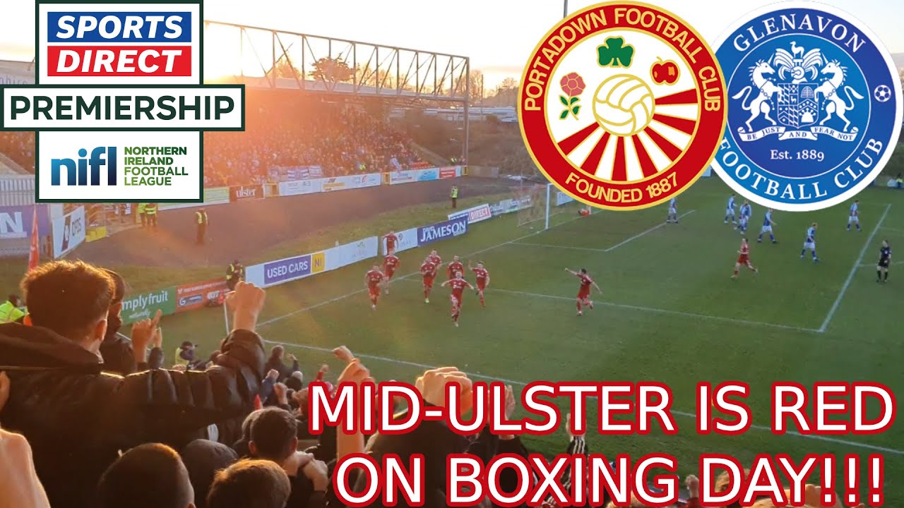 PORTS SHOW GLENAVON UP!! | Portadown vs Glenavon Highlights | NIFL Premiership 25/26