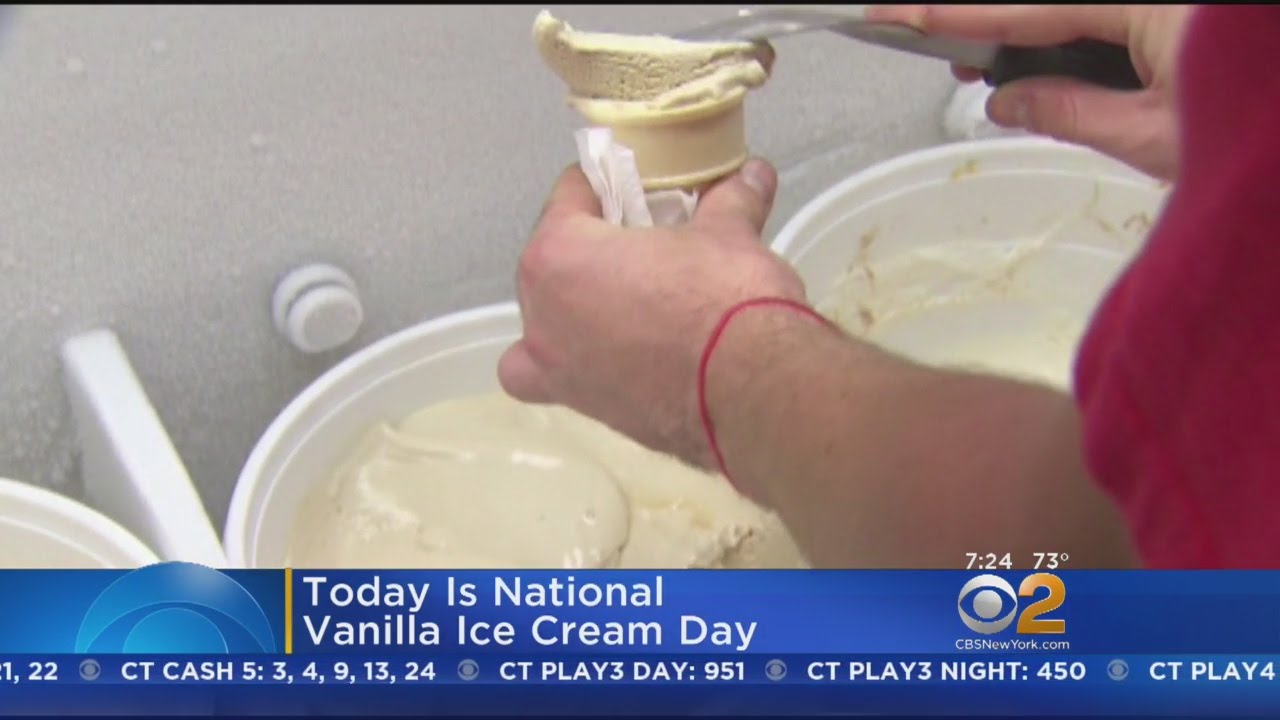 Sunday Marks National Vanilla Ice Cream Day
