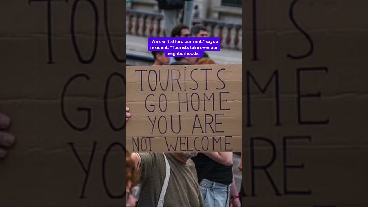 Barcelona is facing a tourism crisis!