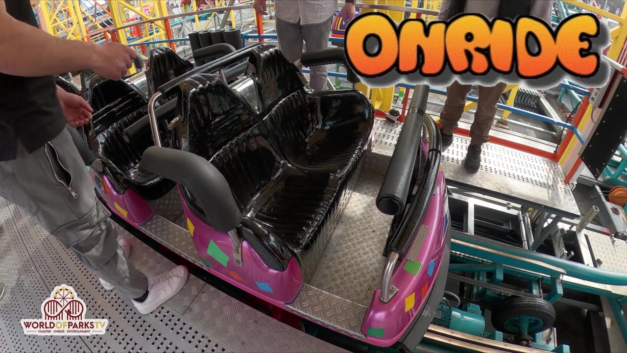 Wilde Maus – Göbel Eberhardt (Onride POV) Frühjahrs Send - Kirmes Münster 2025 – Achterbahn – (4K)