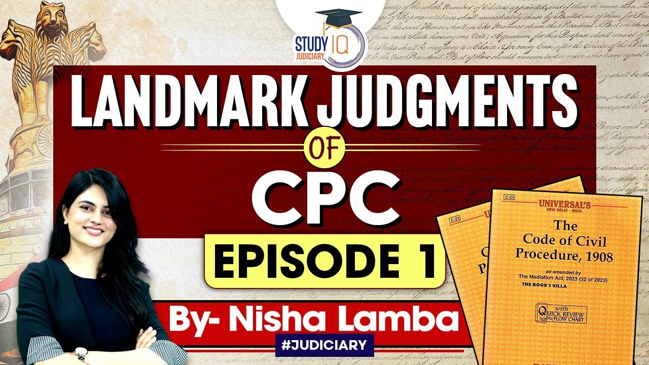 Salem Advocate Bar Assoc. vs Union of India | Landmark Judgments of CPC- Ep. 1| All Judiciary Exam
