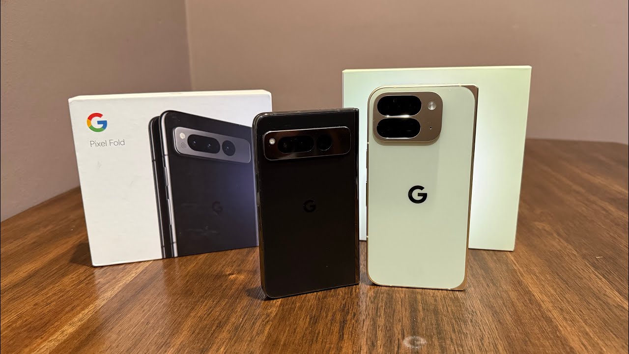 Долгосрочный обзор и сравнение Google Pixel Fold (2023) и Google Pixel 10 Pro Fold (2025)