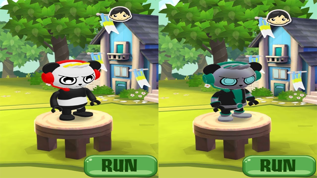 Tag with Ryan - Combo Panda vs Spy Combo Panda - All Costumes Unlocked - Android Gameplay 3D
