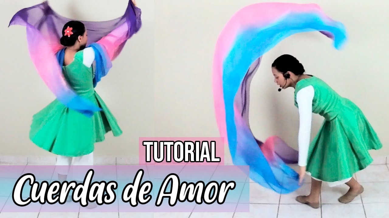 Cuerdas de Amor - Julio Melgar (Anagrace) Tutorial de Danza con Mantos