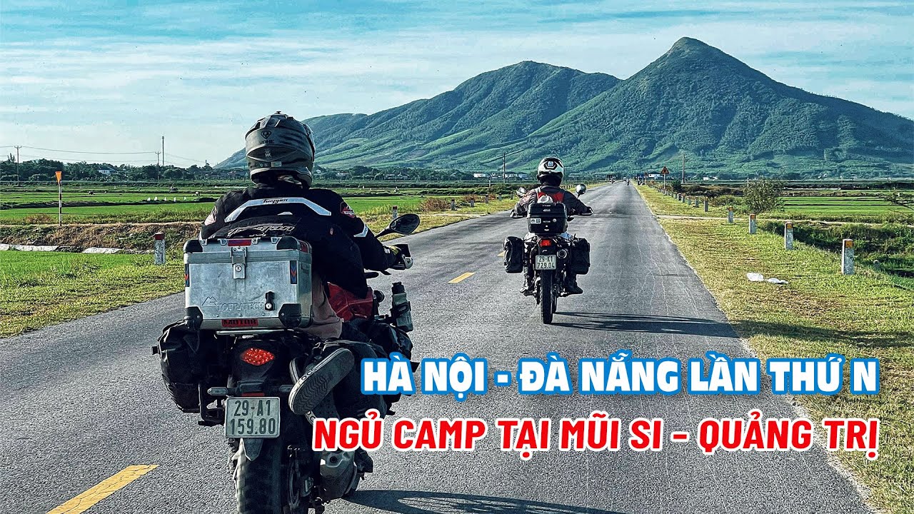 D-ADV Vlog 103: Trải nghiệm ngủ camping tại Mũi Si. Hà Nội - Đà Nẵng không solo