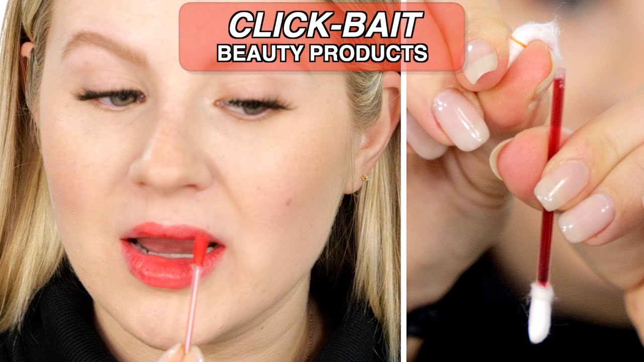 Trying CLICKBAIT BEAUTY PRODUCTS! OH Boy!