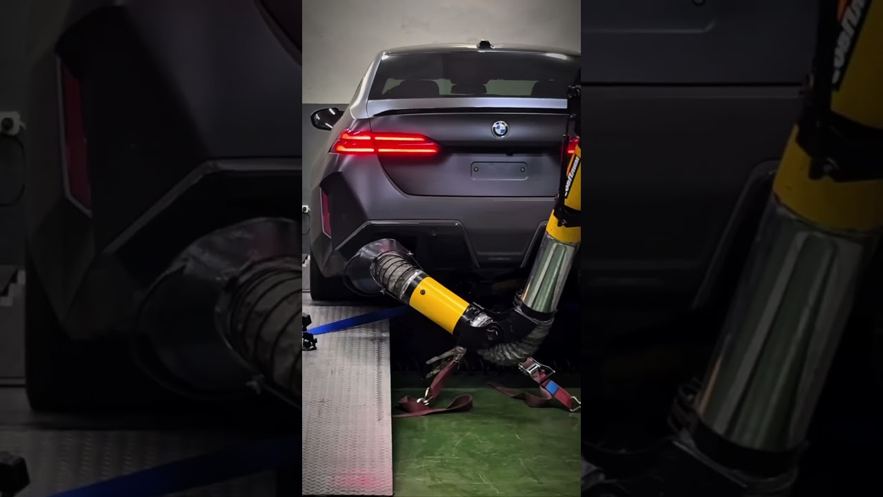 Новая BMW M5 G90 - Замер на диностенде #dyno#m5g90
