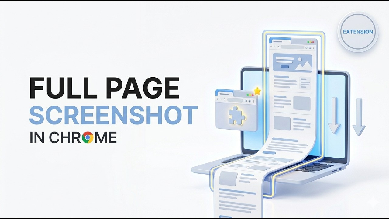 How to Take Full Page Screenshot in Chrome (Best Extension)
