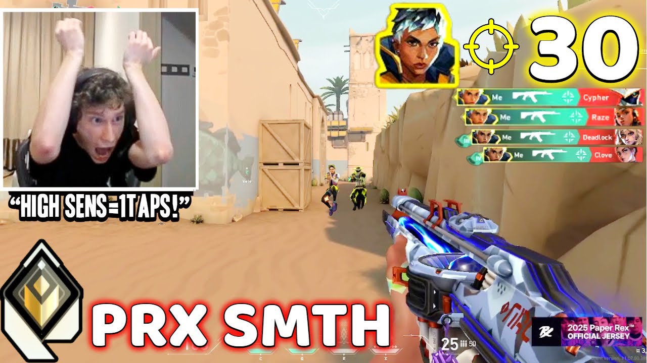 PRX Something?! The TOP AIMER OF VALORANT ( APAC ) 