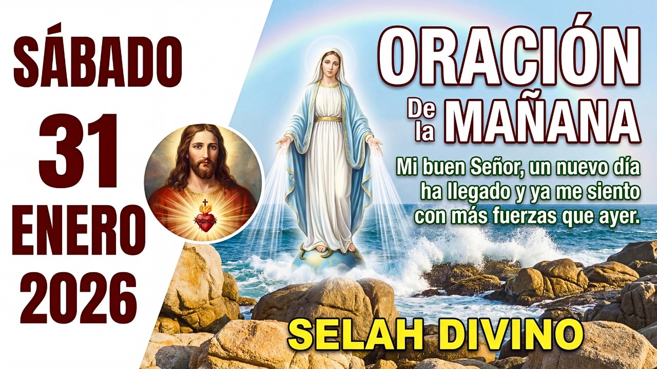 ORACIÓN DE LA MAÑANA: Sábado 31 Enero 2026 - Virgen María y Prosperidad (Salmo 23)