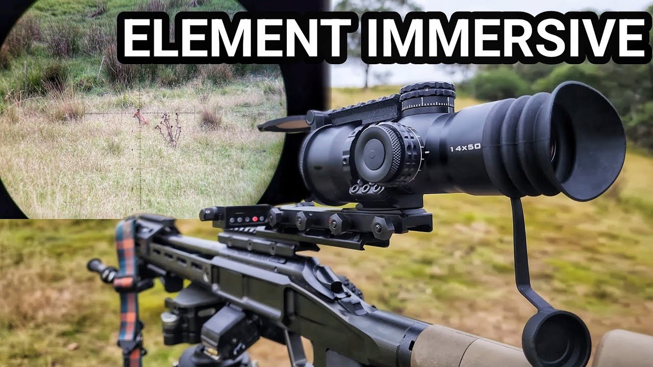 Обзор прицела ELEMENT OPTICS 14x50 Immersive — ОГРОМНОЕ поле зрения