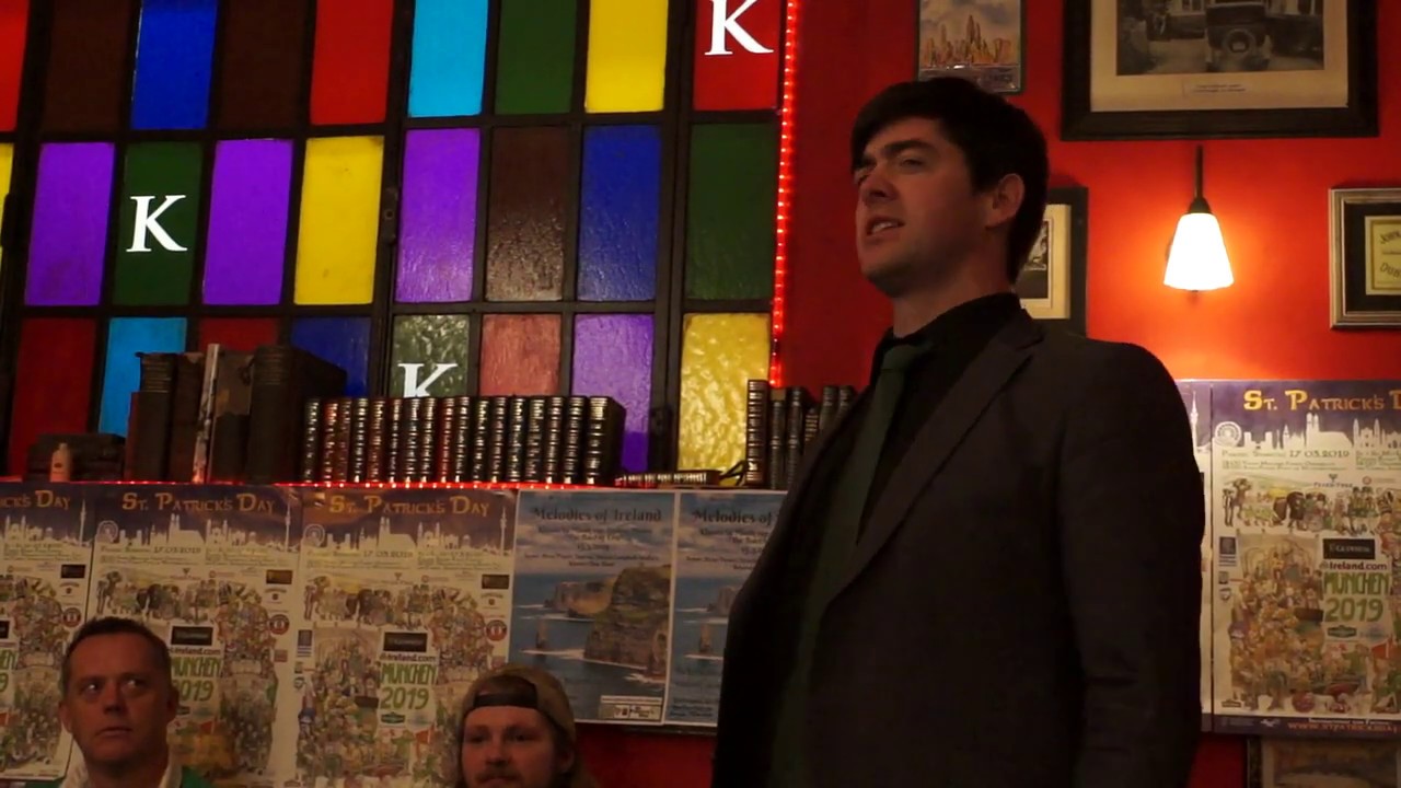 Dean Power sings 