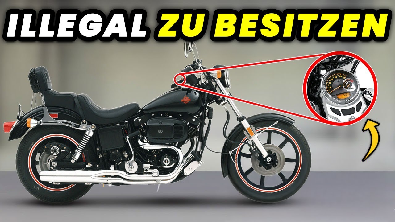 12 Motorrad-Features, die verboten wurden!