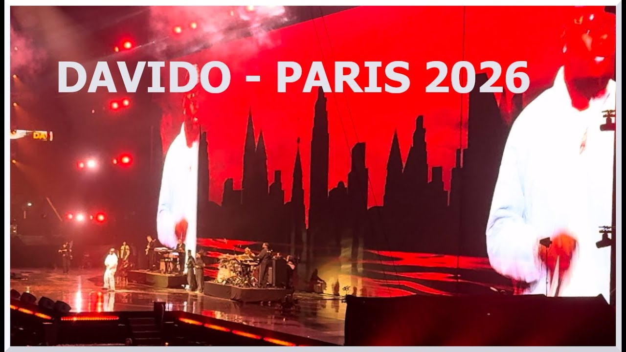 [4K] DAVIDO -  GALA DES PIECES JAUNES  -  LIVE IN PARIS  ( 2026 )