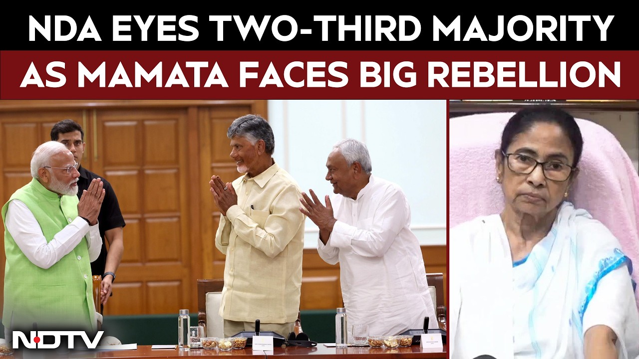 TMC Rebellion May Boost NDA Numbers In Lok Sabha | 20 MPs Likely To Back NDA As Mamata Faces Revolt