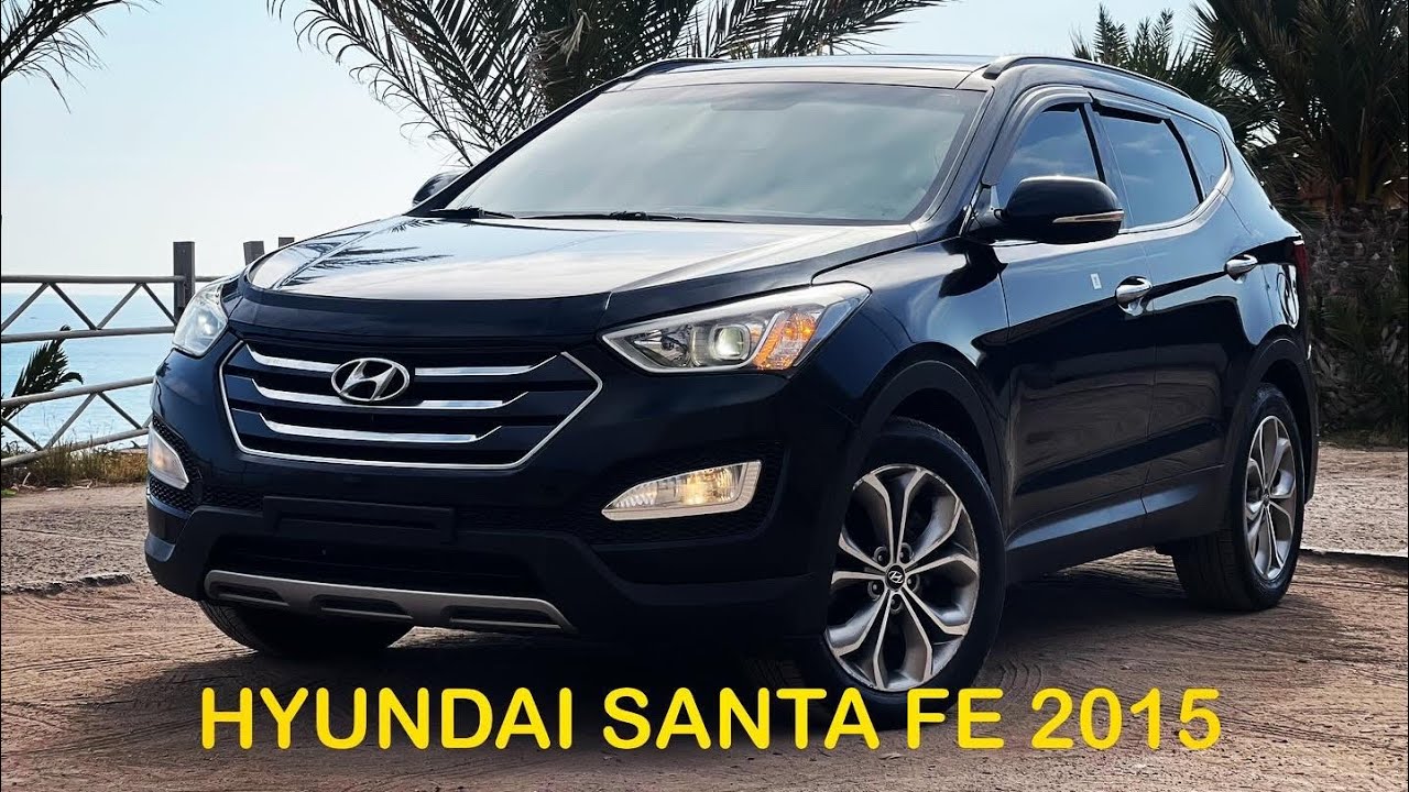 HYUNDAI SANTA FE 2015 @autoskashiquique-mkrmotorsltda