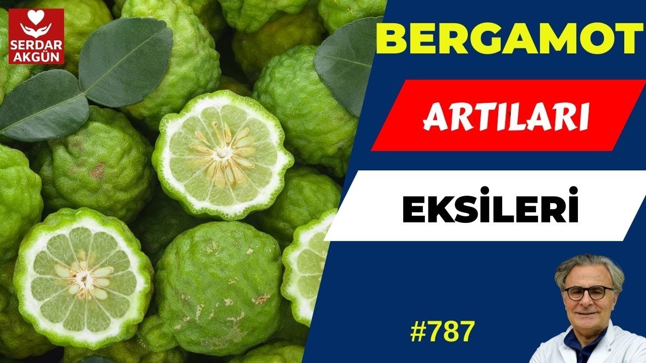 787. Sağlık, Bergamot, Kolesterol, Fitozom, Prof.Dr.Serdar Akgün, Tıp Videoları