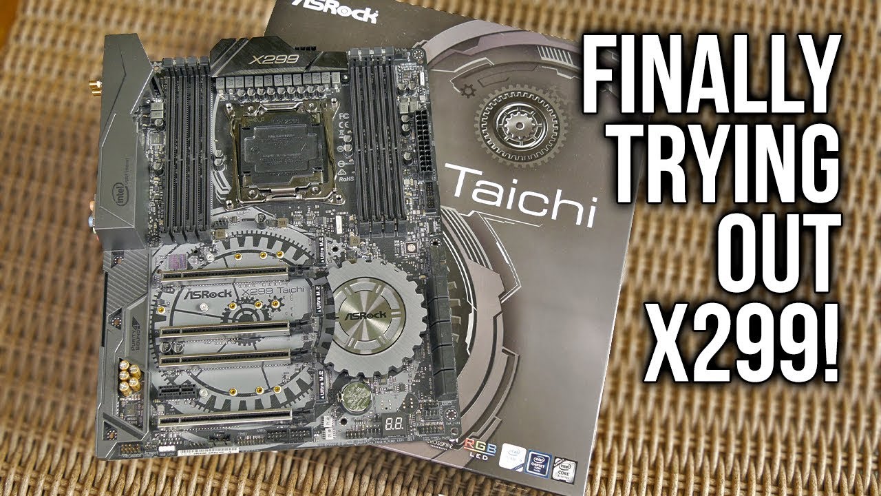 ASRock X299 Taichi (feat. Intel i7 7820X) Review - THIS One HAS It ALL!