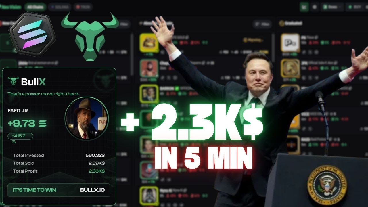 How I made $2,331 in five minutes trading memecoins (BULLX + NOVA)