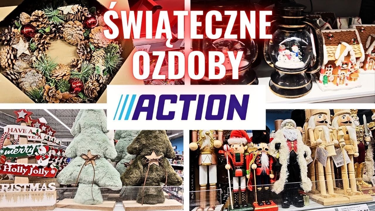 NAJPIĘKNIEJSZE OZDOBY ŚWIĄTECZNE Z ACTION! PRZEGLĄD I INSPIRACJE NA BOŻE NARODZENIE