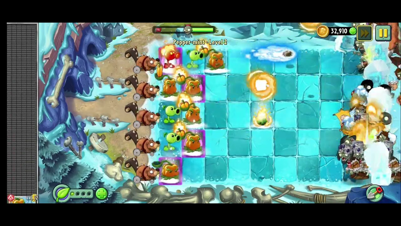 PvZ 2 - Plant of the Week - Pepper Mint - Level 2