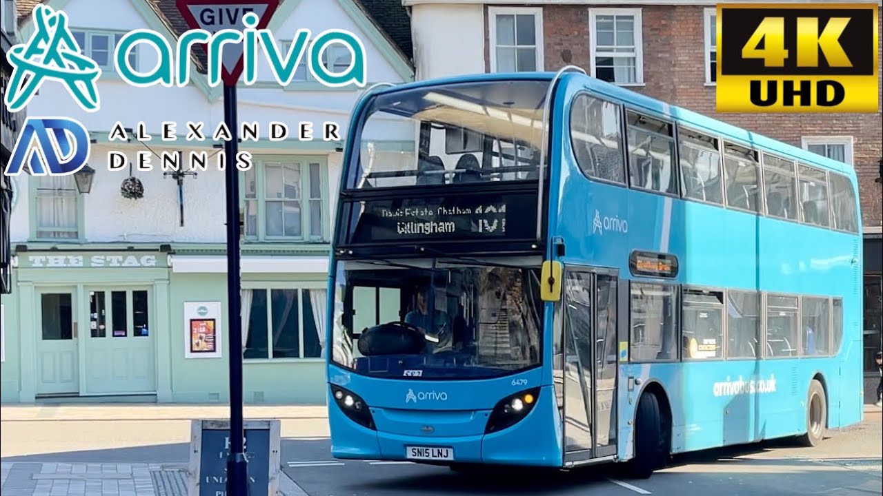 [Arriva Kent & Surrey: 101 Maidstone to Gillingham via Chatham Station & Brompton] ADL Enviro400
